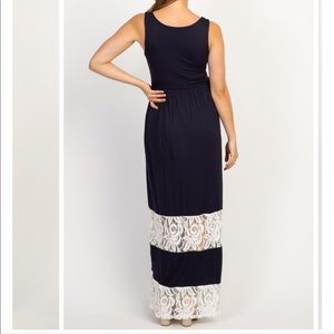 Pinkblush Dresses - Pinkblush navy & lace maxi dress Pinkblush Dresses - Pinkblush navy & lace maxi dress